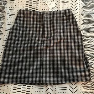 plaid skirt from hollister